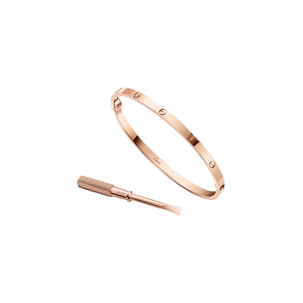 PULSERA LOVE DELGADA ROSE GOLD