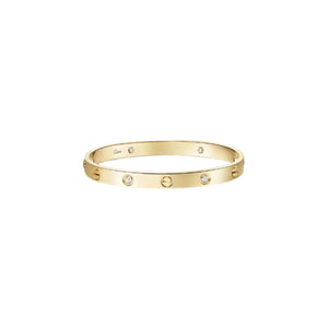 PULSERA LOVE CON ZIRCONIA GOLD