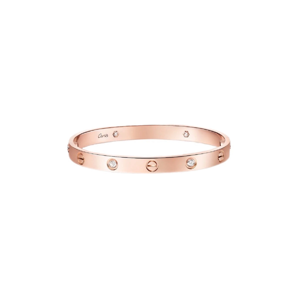 PULSERA LOVE CON ZIRCONIA ROSE GOLD