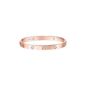 PULSERA LOVE CON ZIRCONIA ROSE GOLD