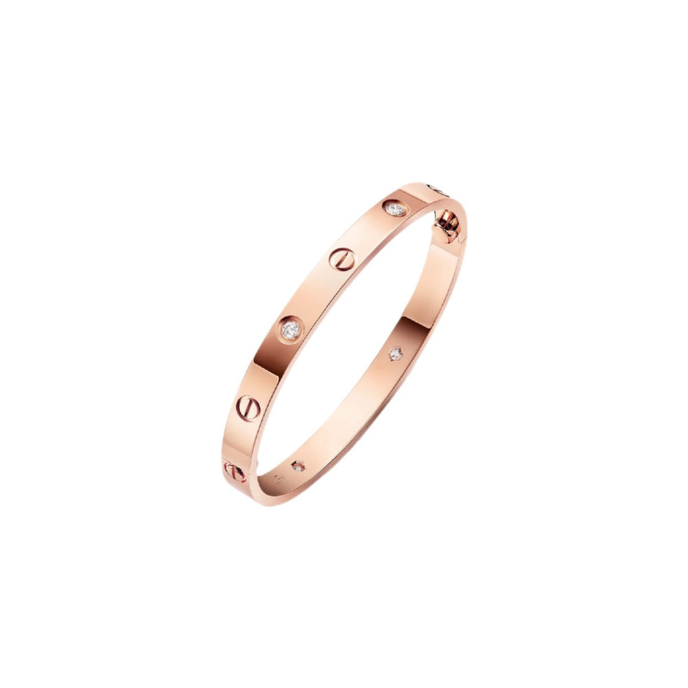 PULSERA LOVE CON ZIRCONIA ROSE GOLD