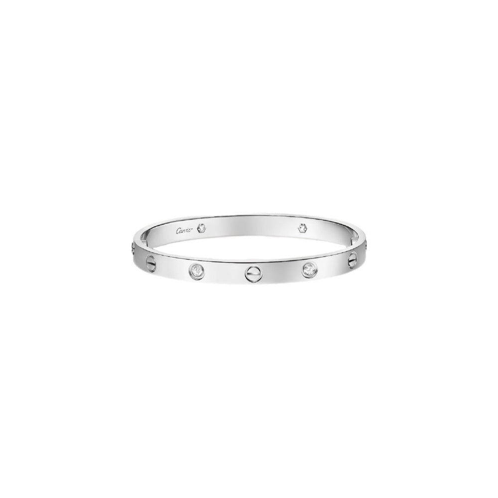 PULSERA LOVE CON ZIRCONIA SILVER