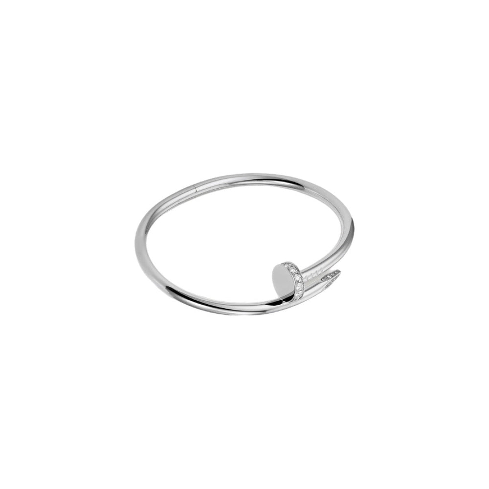 PULSERA CLAVO JUSTE UN CLOU ZIRCONIA SILVER