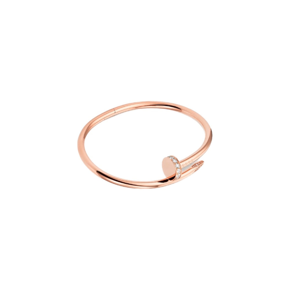 PULSERA CLAVO JUST UN CLOU ZIRCONIA ROSEGOLD