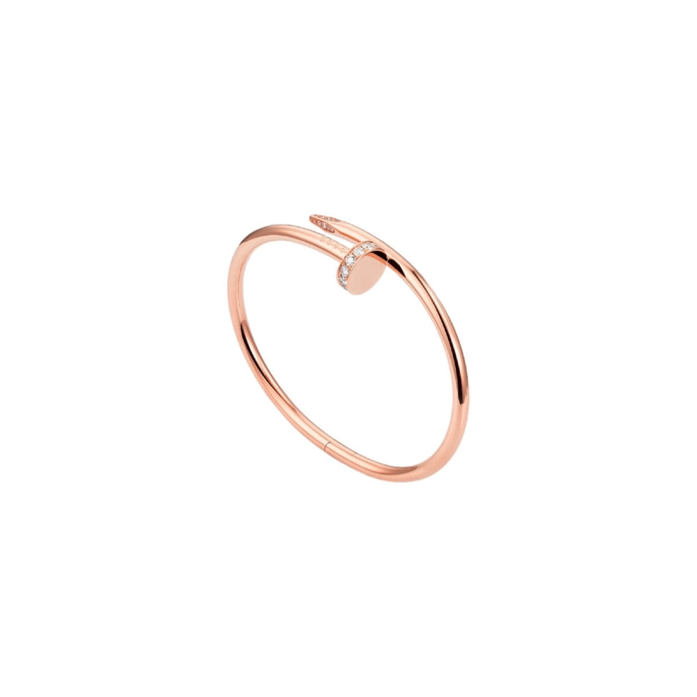 PULSERA CLAVO JUST UN CLOU ZIRCONIA ROSEGOLD