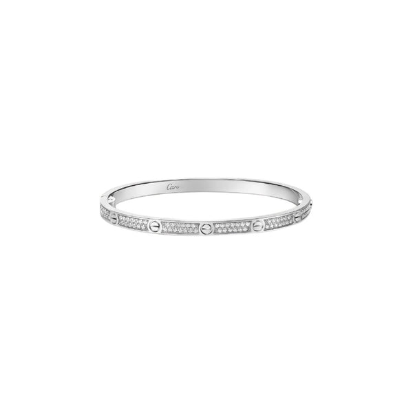 PULSERA LOVE DELGADA SILVER CON MICRO ZIRCONIAS