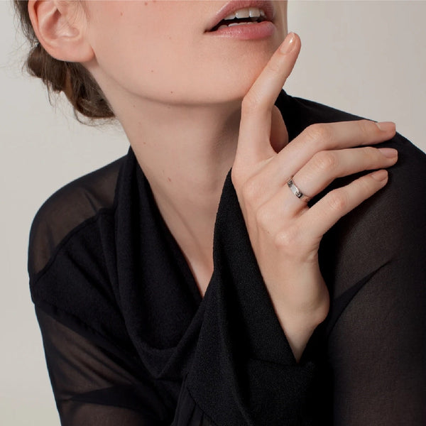 ANILLO LOVE SILVER