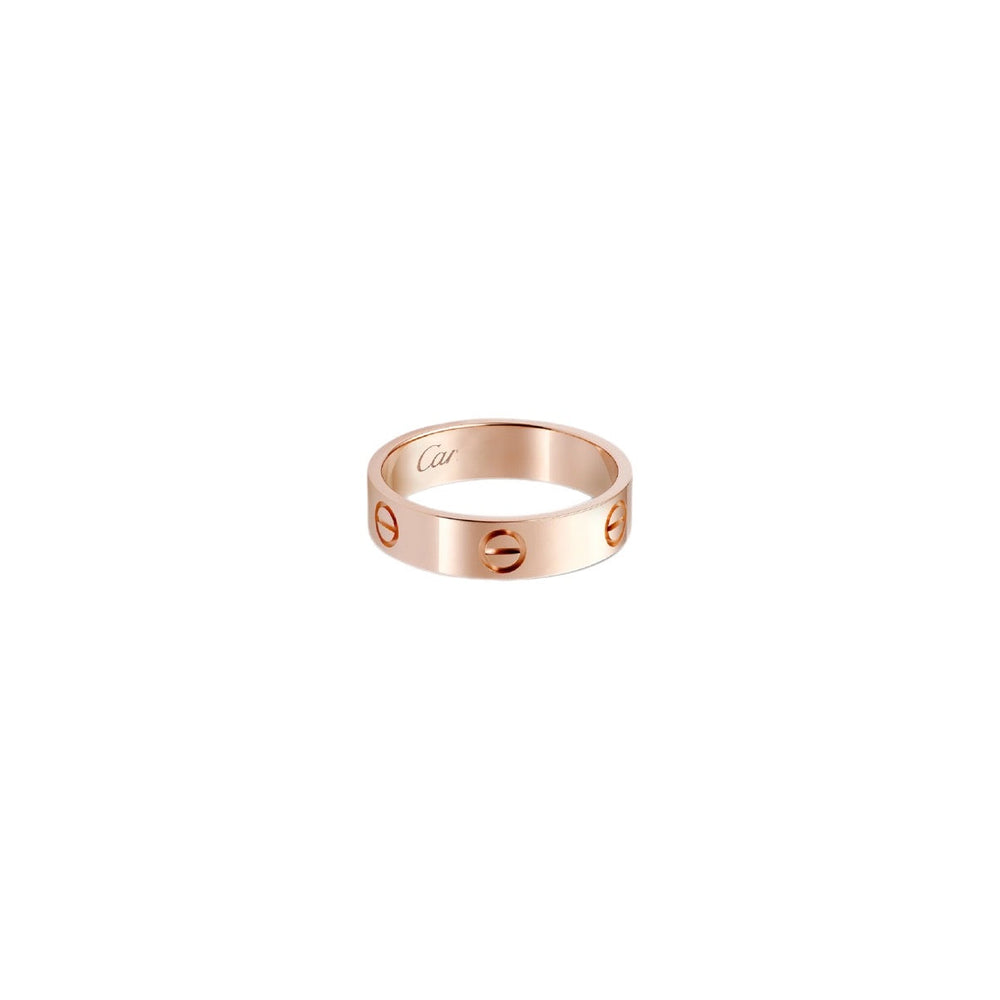 ANILLO LOVE ROSE GOLD ANCHO
