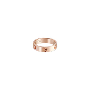 ANILLO LOVE ROSE GOLD ANCHO