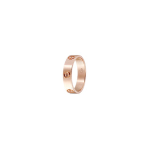 ANILLO LOVE ROSE GOLD ANCHO