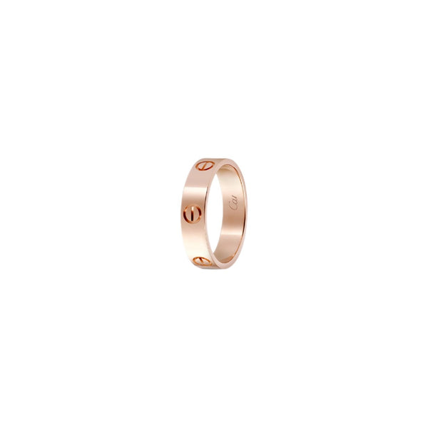 ANILLO LOVE ROSE GOLD ANCHO