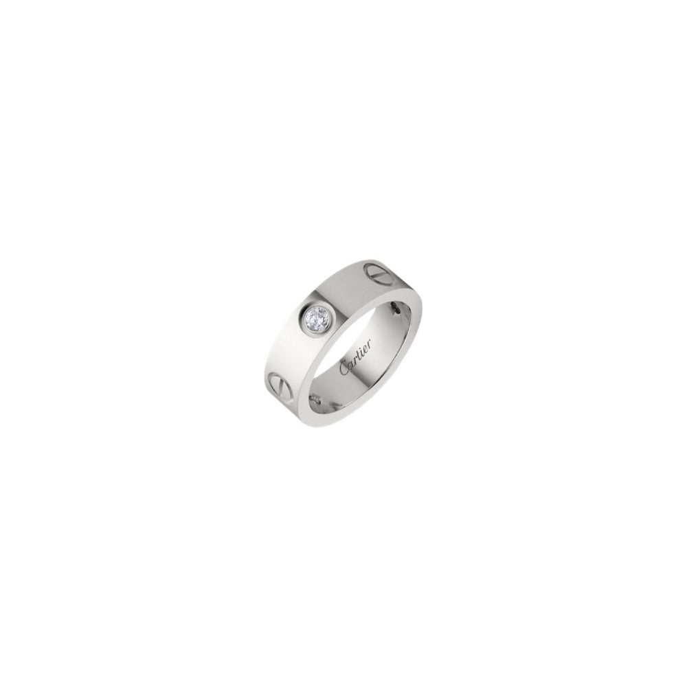 ANILLO LOVE SILVER ANCHO CON ZIRCONIA