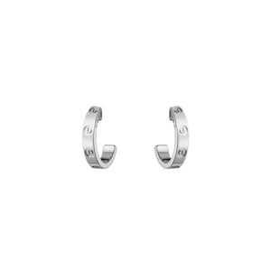 ARETES LOVE SILVER