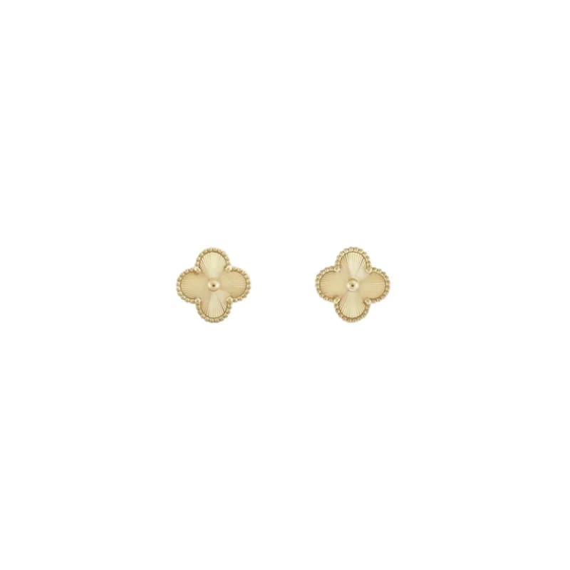 ARETES TRÉBOL GOLD