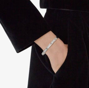 BRAZALETE F SILVER CON MICROZIRCONIAS