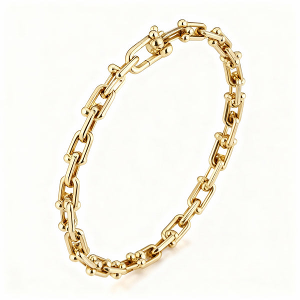PULSERA ESLABONES GOLD