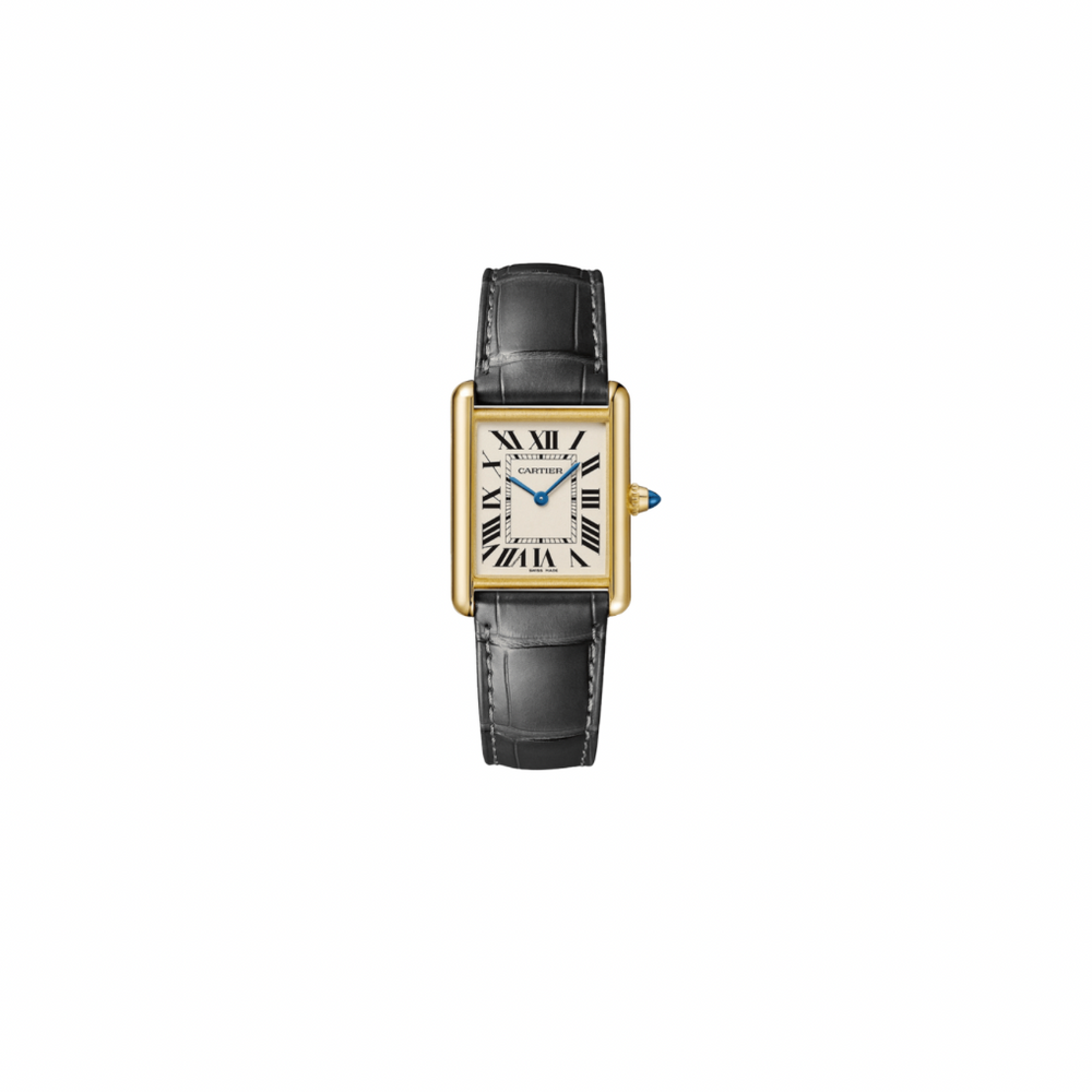 RELOJ TANK CR BLACK GOLD