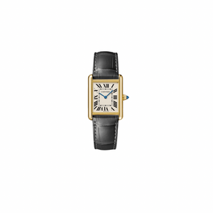 RELOJ TANK CR BLACK GOLD