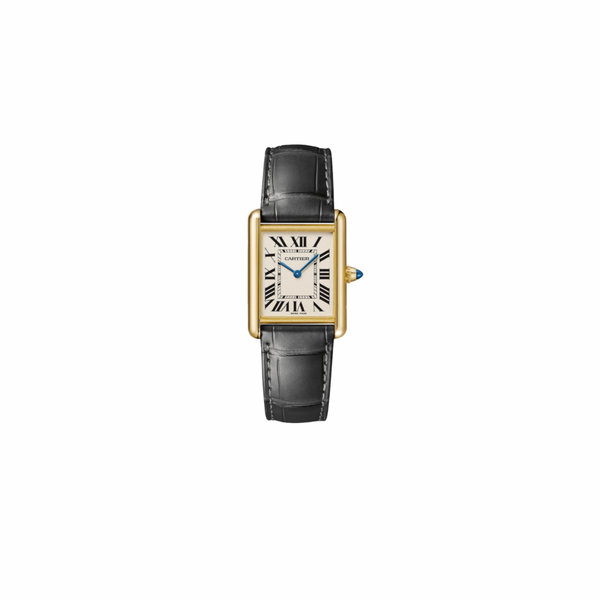 RELOJ TANK CR BLACK GOLD
