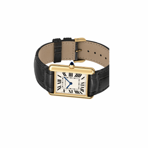 RELOJ TANK CR BLACK GOLD