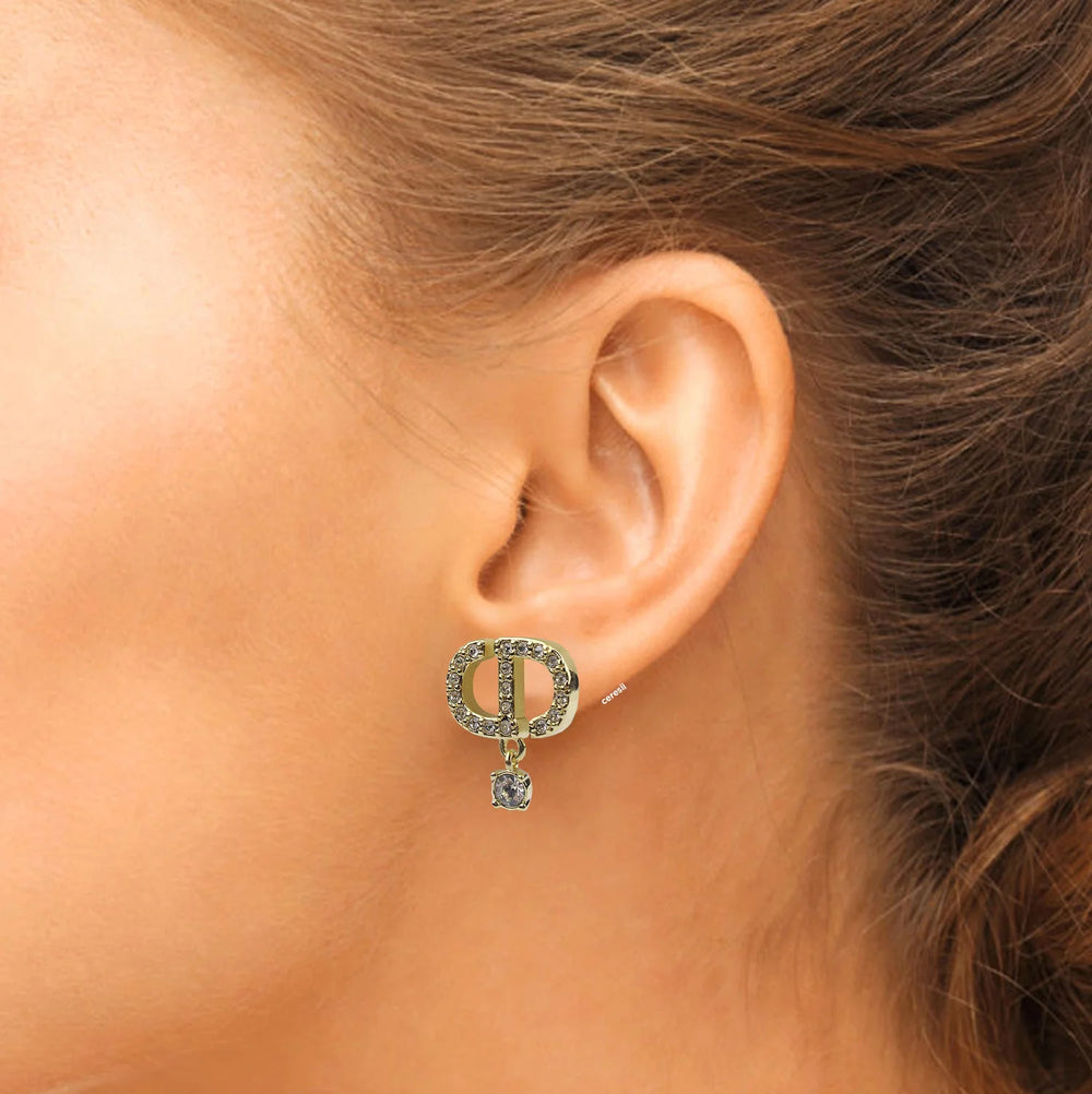 ARETES CD LUCKY DIAMOND SILVER