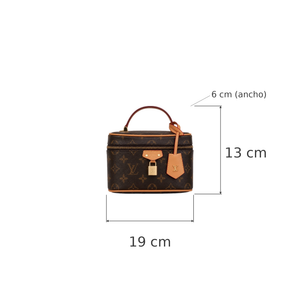 BOLSO LV VANITY PM CANVAS