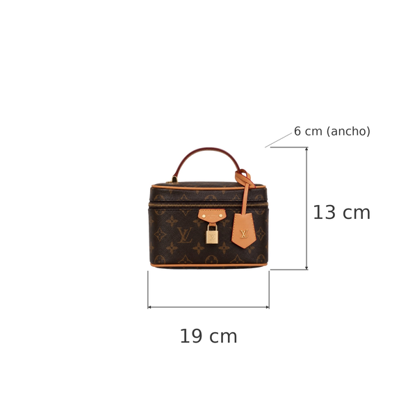BOLSO LV VANITY PM CANVAS