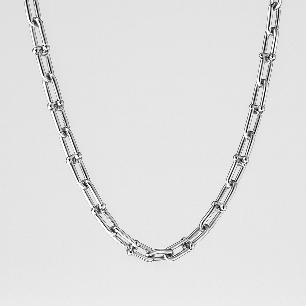 COLLAR ESLABONES SILVER