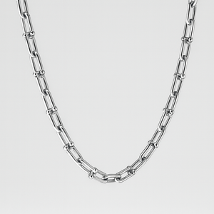 COLLAR ESLABONES SILVER