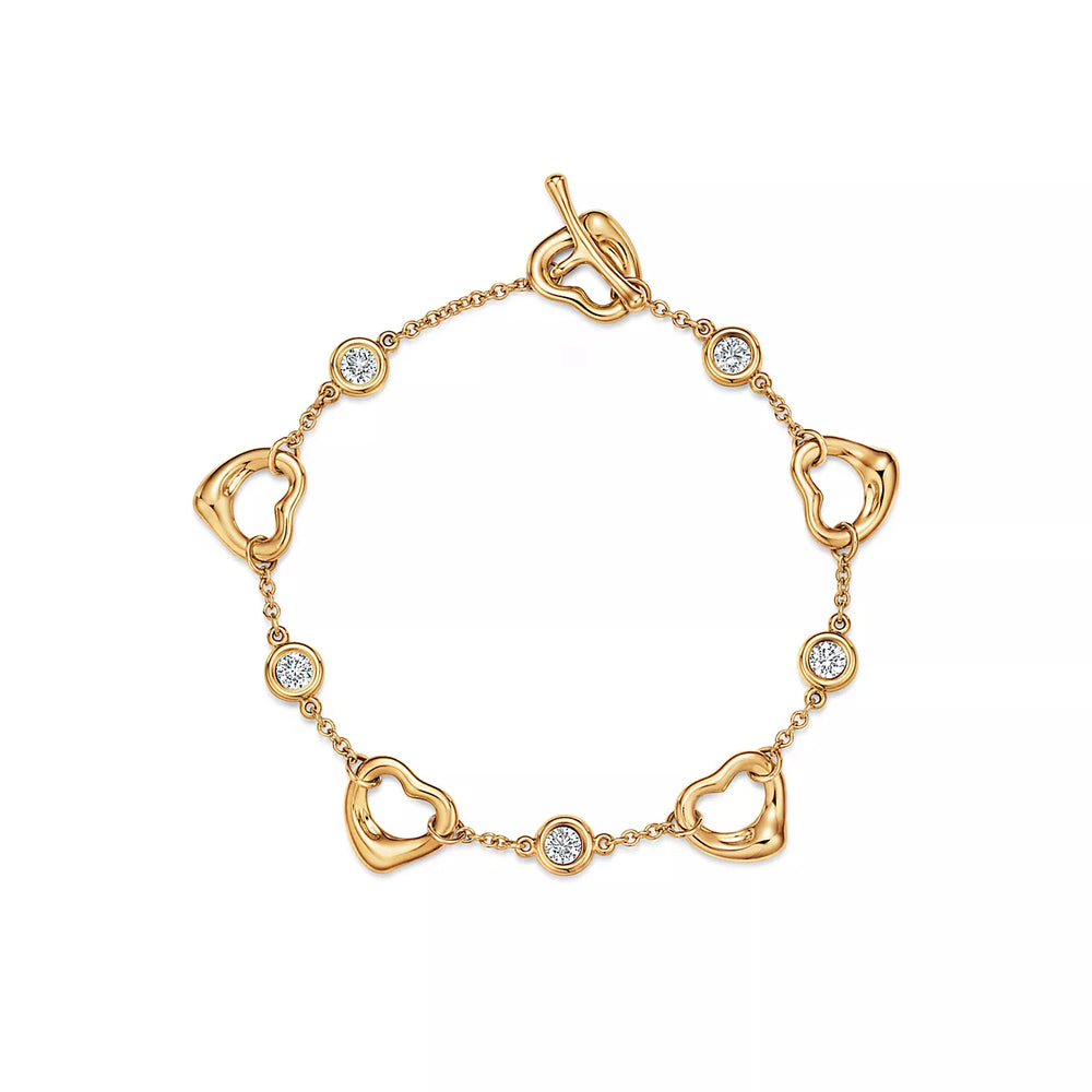 BRAZALETE PERETTI GOLD ZIRCONIAS
