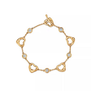 BRAZALETE PERETTI GOLD ZIRCONIAS