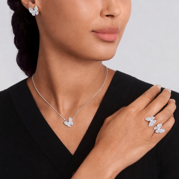 COLLAR VF BUTTERFLY SILVER