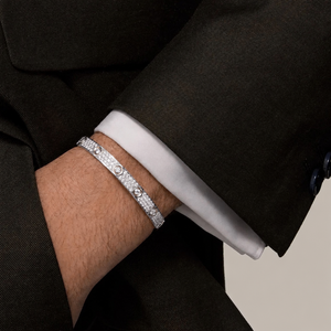 PULSERA LOVE SILVER CON MICROZIRCONIAS Y ZIRCONIAS