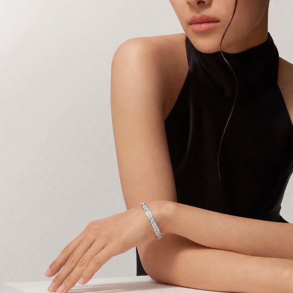 PULSERA LOVE SILVER CON MICROZIRCONIAS Y ZIRCONIAS