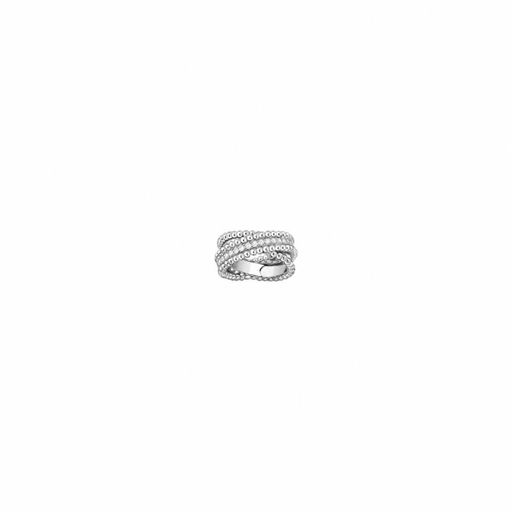 ANILLO VF PERLÉE DUO SILVER