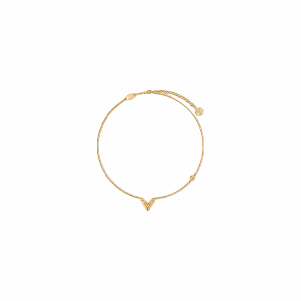 COLLAR LV V GOLD