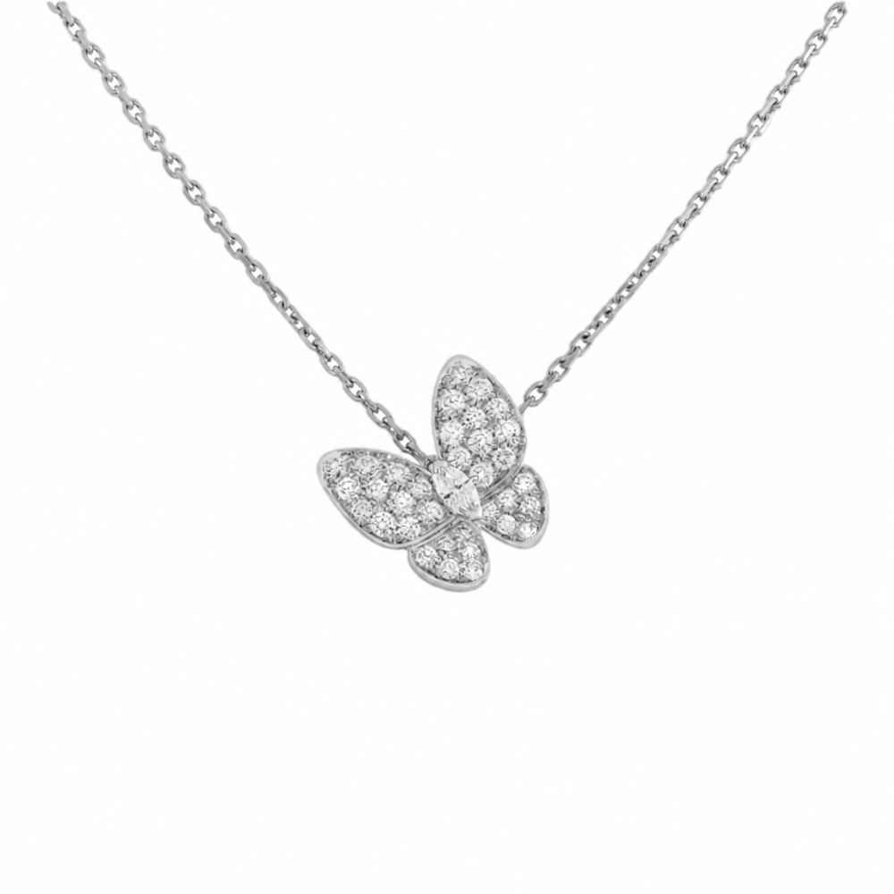 COLLAR VF BUTTERFLY SILVER