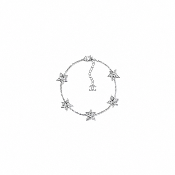 PULSERA CC COMETE GEODE SILVER