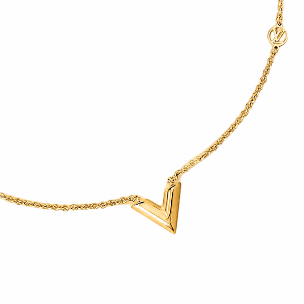 COLLAR LV V GOLD