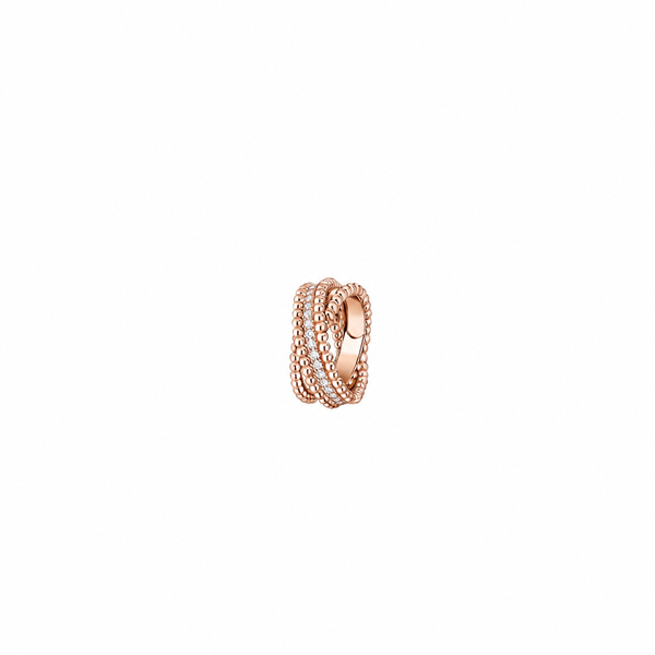 ANILLO VF PERLÉE DUO ROSE GOLD