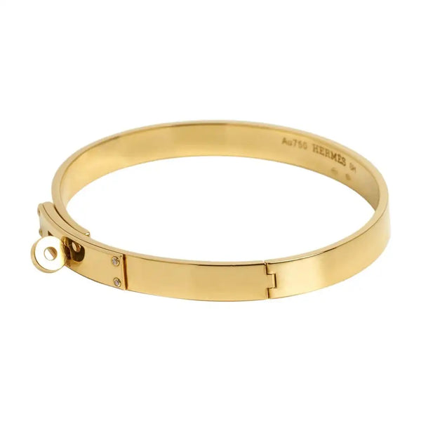 BRAZALETE KELLY CLIC H GOLD
