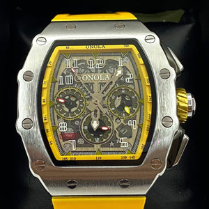 RELOJ FLYBACK CR-SERIES YELLOW