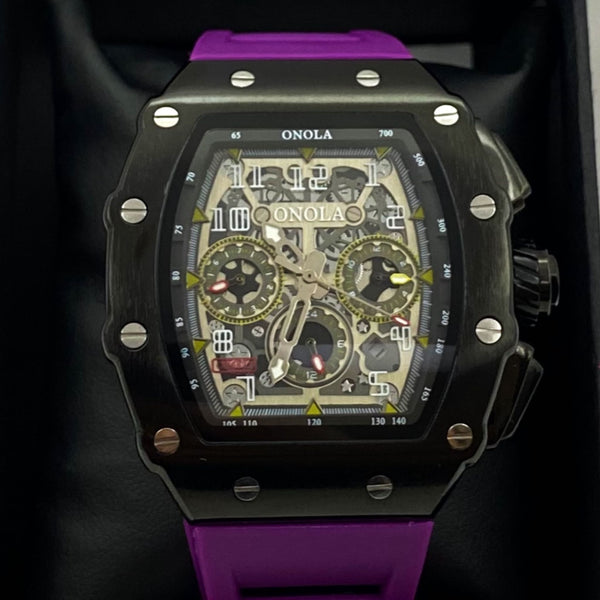 RELOJ FLYBACK CR-SERIES PURPLE