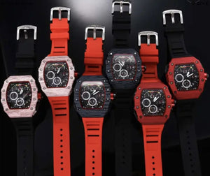 RELOJ SPEEDOMETER WATCH RED-RED STRIPES