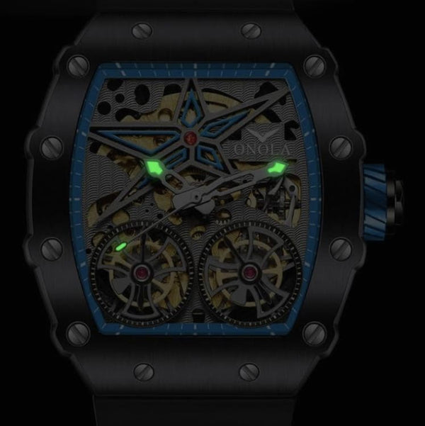RELOJ HOLLOW FULL SILVER-WHITE
