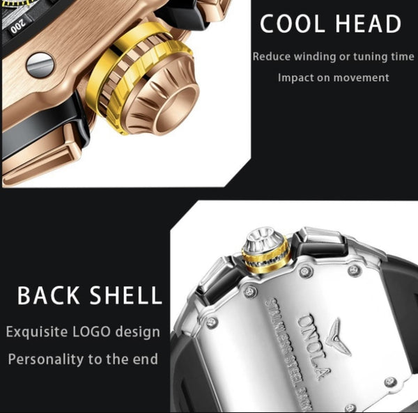 RELOJ FLYBACK CR-SERIES YELLOW