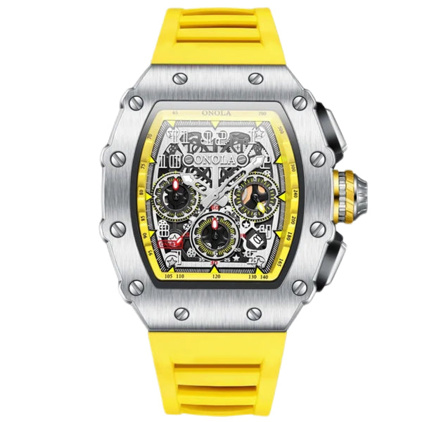 RELOJ FLYBACK CR-SERIES YELLOW