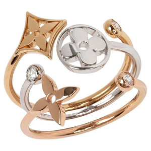 ANILLO LV IDYLLE BLOSSOM TRICOLOR