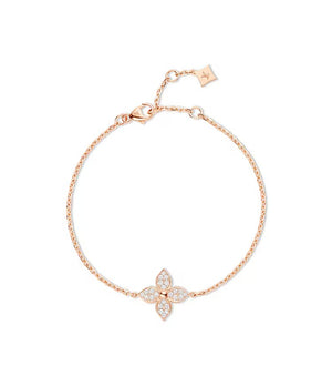 PULSERA LV BLOSSOM ROSEGOLD ZIRCONIAS