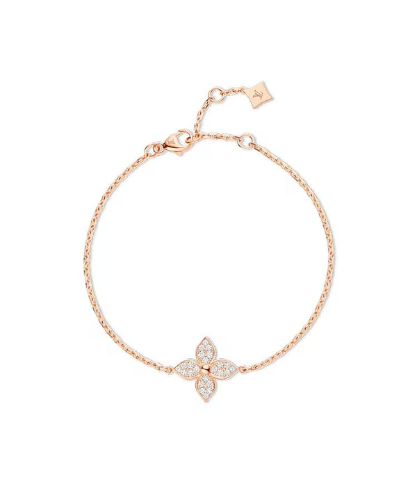 PULSERA LV BLOSSOM ROSEGOLD ZIRCONIAS